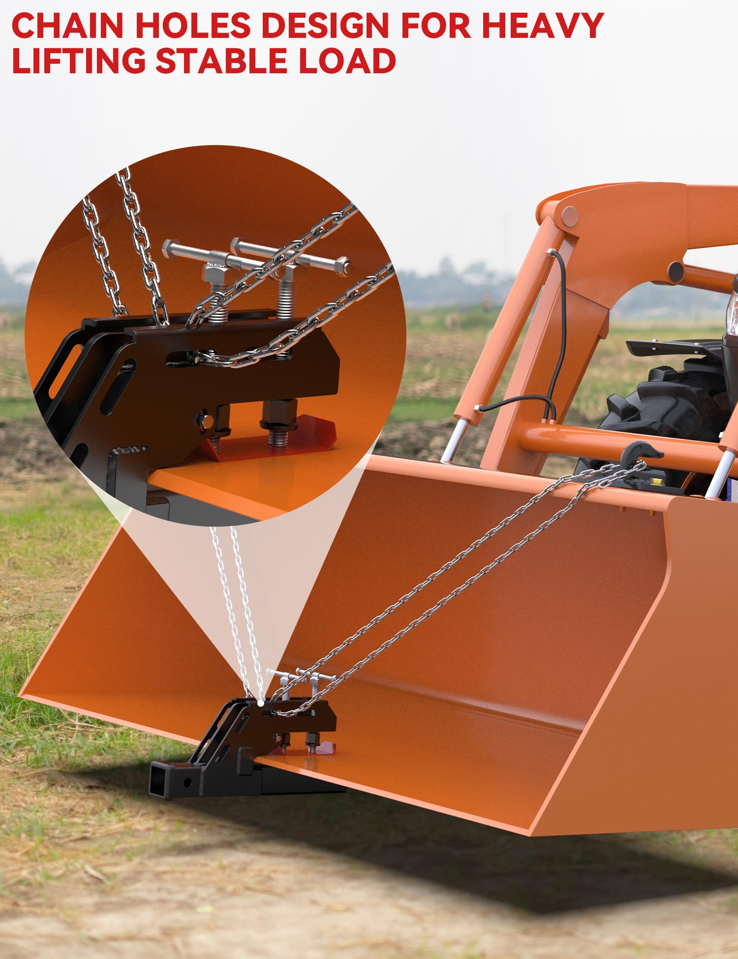 SUNSHINE FARMRE anti-skid tongue closeup improves contact and stability.