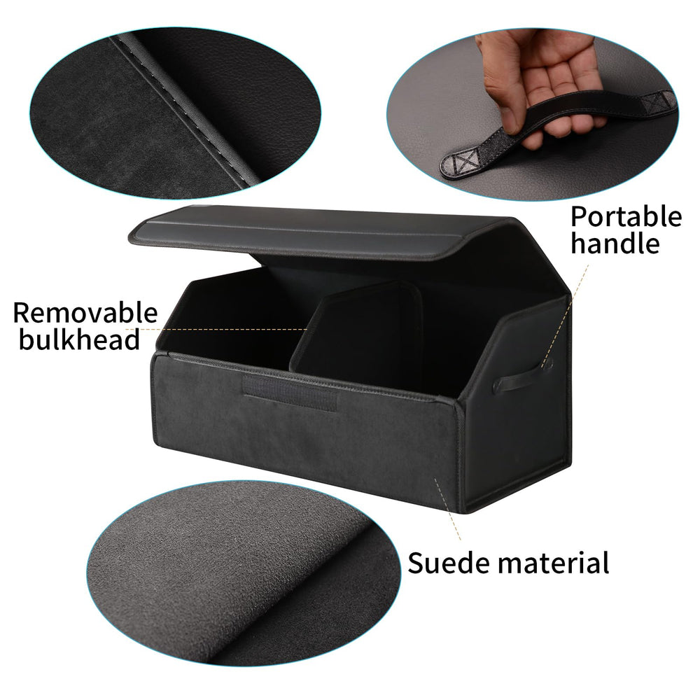 Sunshine Sky organizer with handle for easy transport during camping or shopping.