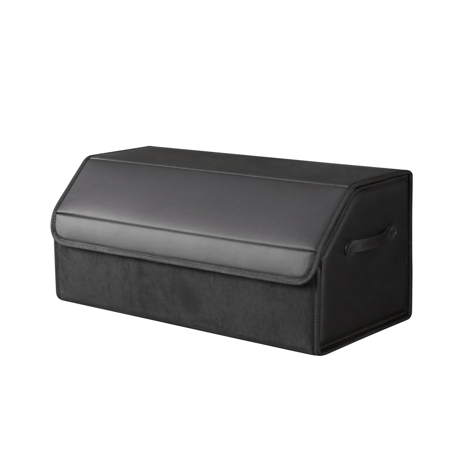 Sunshine Sky trunk organizer 22-inch leather suede cover keeps items neatly organized