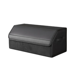 Sunshine Sky trunk organizer 22-inch leather suede cover keeps items neatly organized
