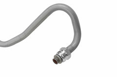 Sunsong 3401061 power steering hose with zinc-plated tubing for weather resistance.