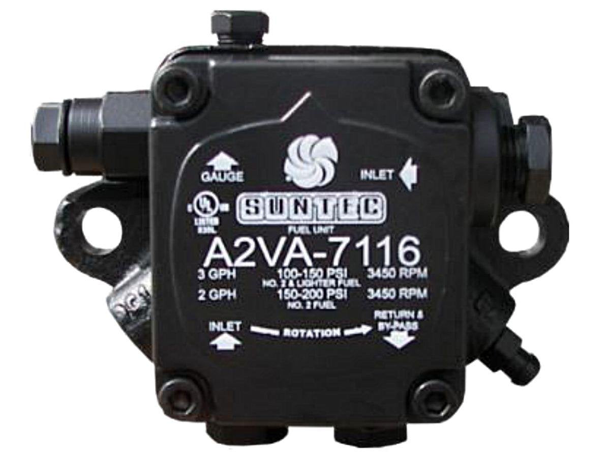 Suntec A2VA-7116 oil pump front view for reliable fuel delivery