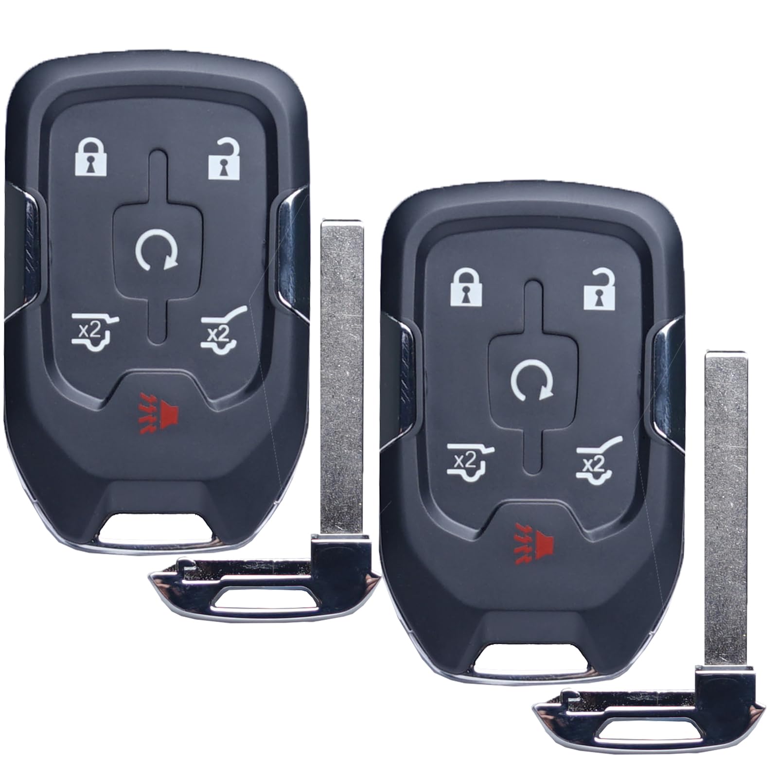 SUPALAND Chevy Suburban fob front view with ergonomic grip for quick access