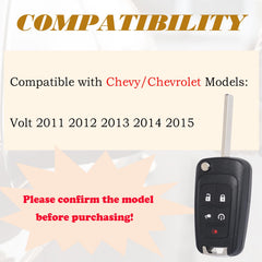 SUPALAND Chevy Volt remote battery pre-installed for immediate use.