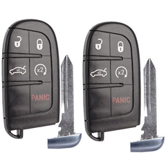 SUPALAND chrysler-dodge-fob-front ready-to-use remote for quick car access.