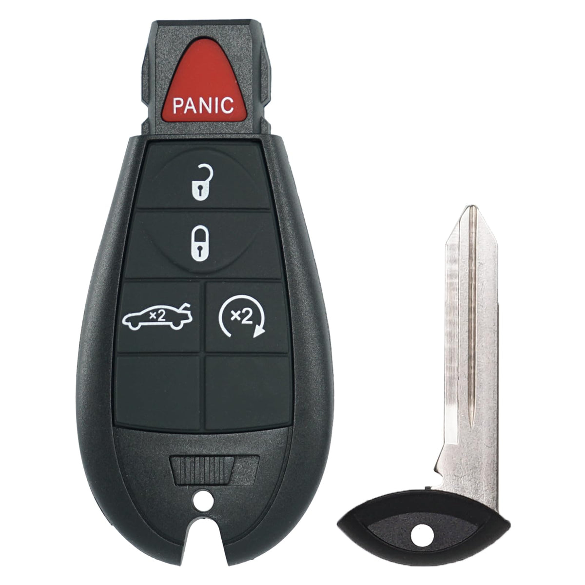 Supaland Dodge Dart remote front view showing compact, ergonomic design for easy grip