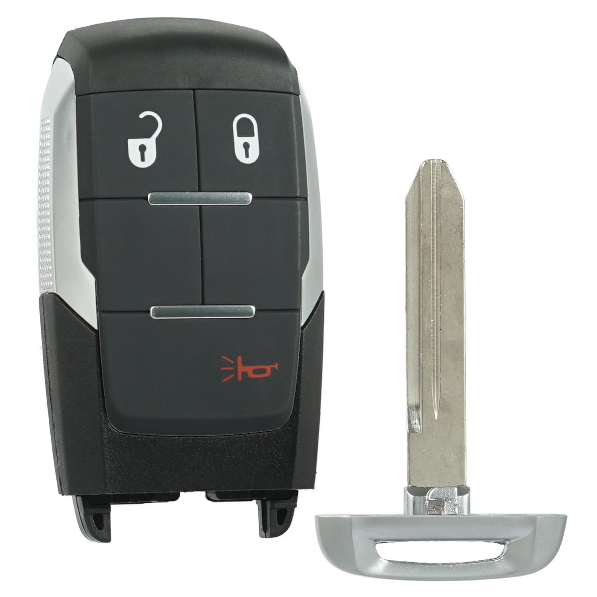 Supaland Dodge Ram key fob front view for easy grip and quick entry.