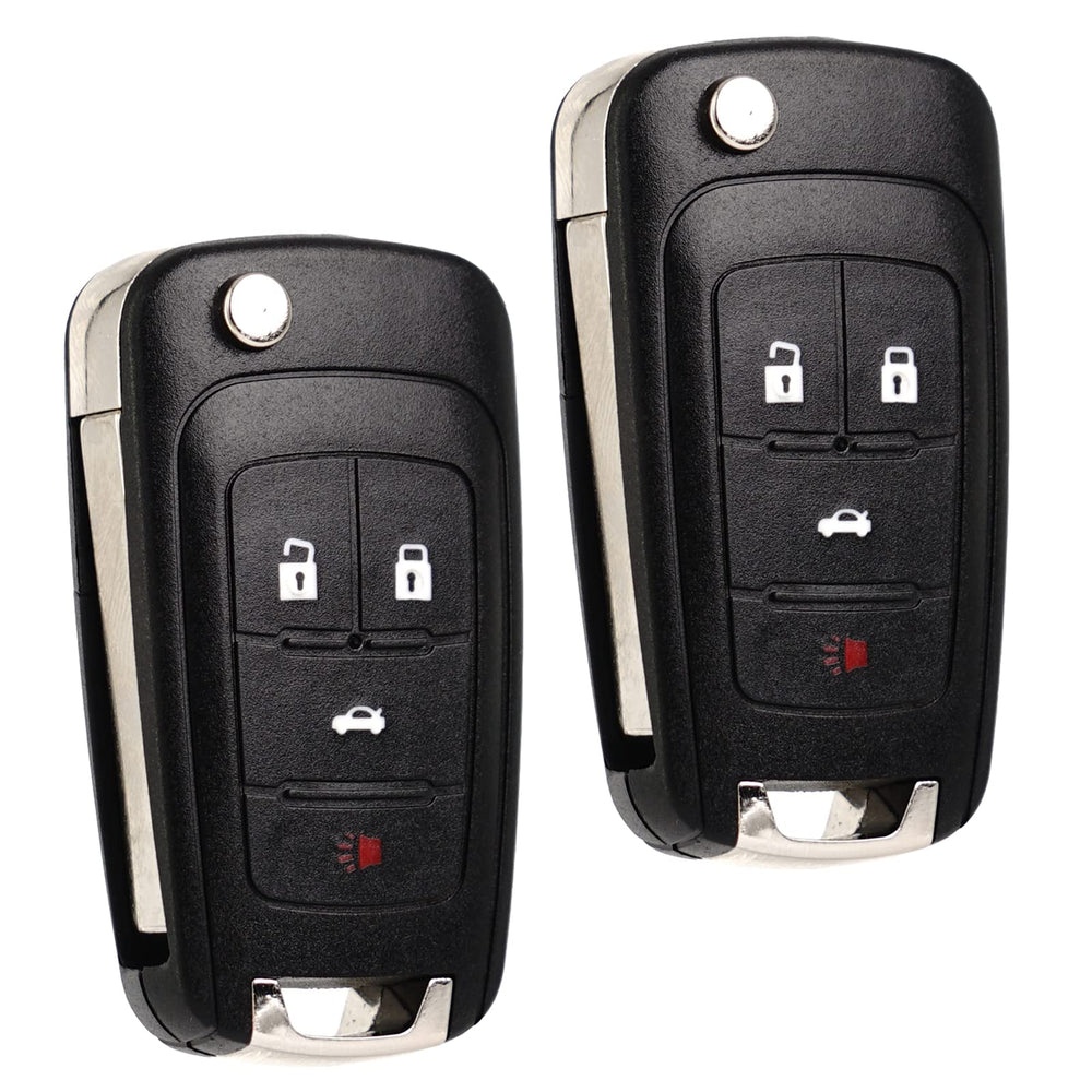 SUPALAND flip key fob for Chevy Cruze remote, compact and reliable keyless entry