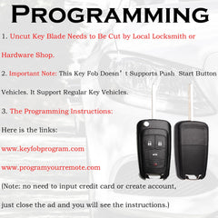 SUPALAND Malibu remote fob, pre installed battery for immediate use