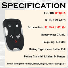 SUPALAND key fob back view with preinstalled battery ready