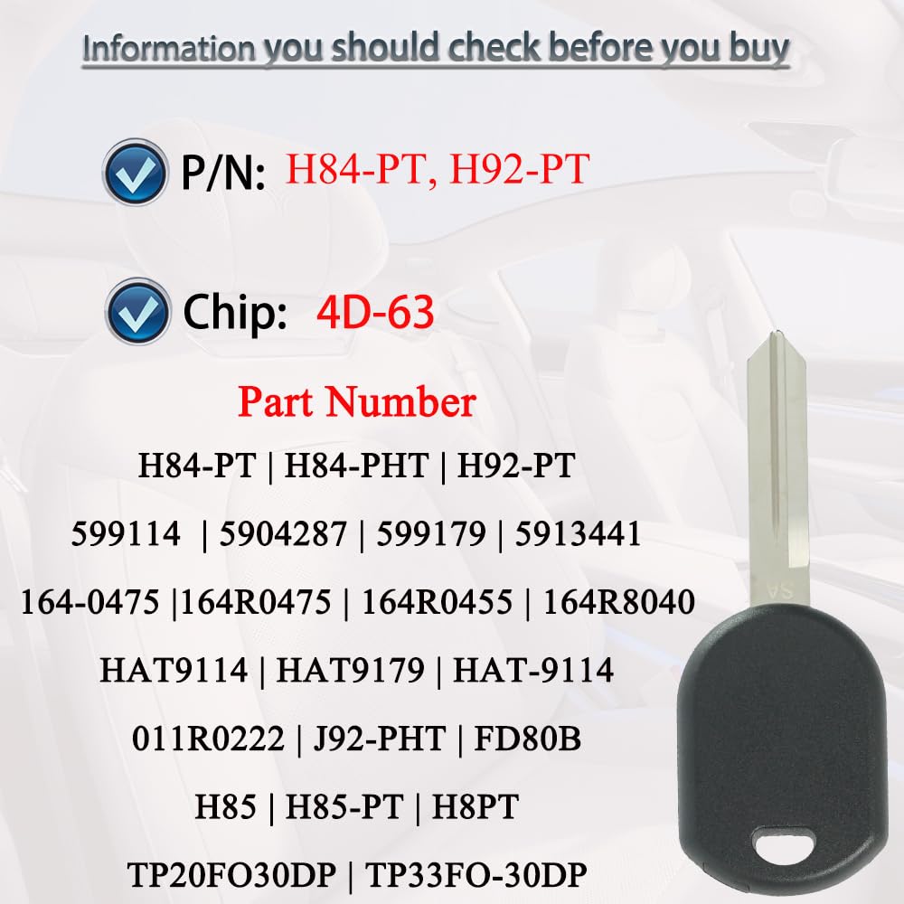 SUPALAND H92 blade keys included, ready for cutting and coding