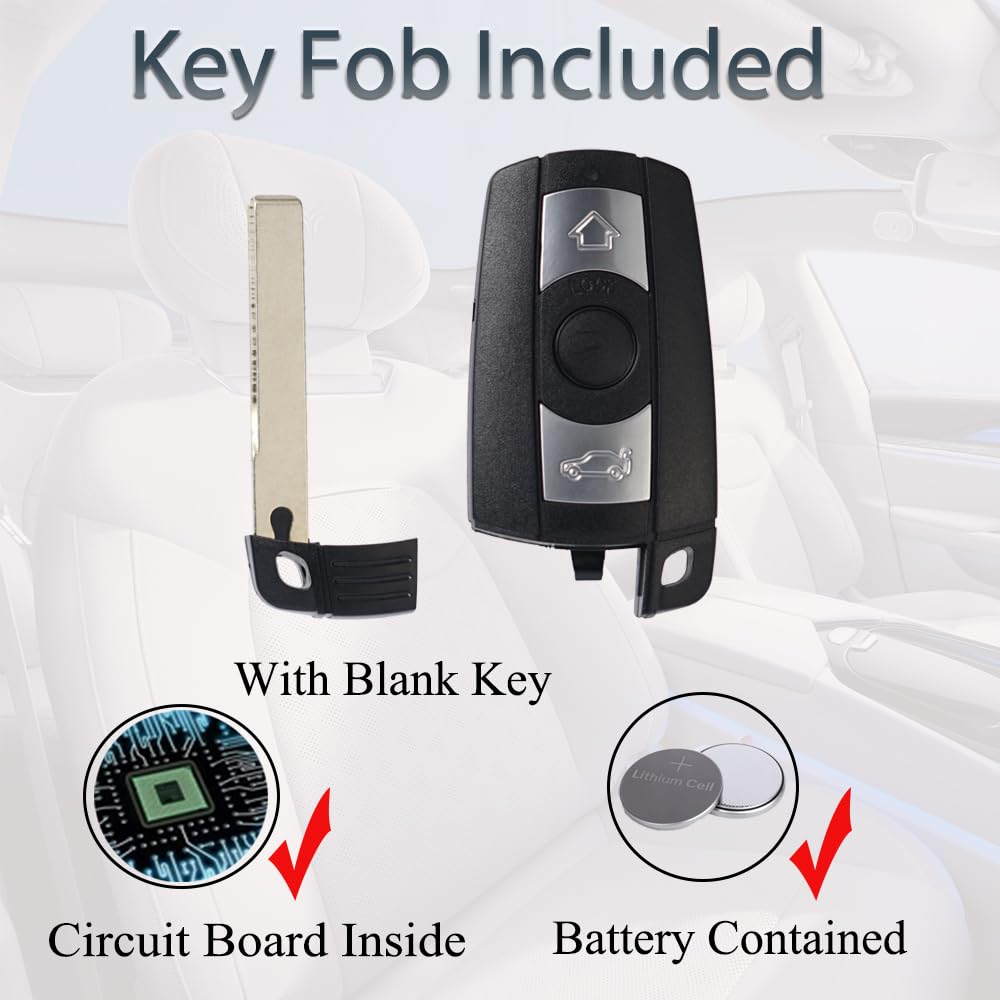 SUPALAND key fob with battery installed, ready to program.
