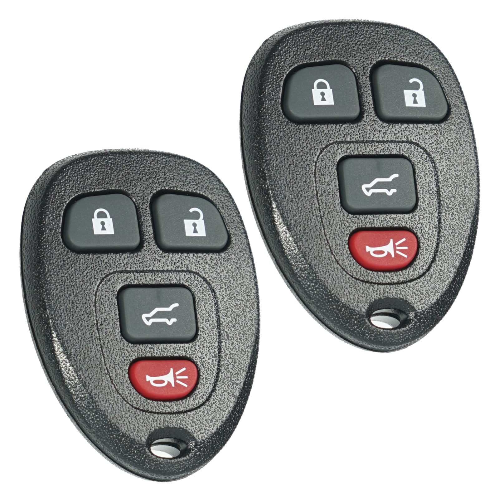 SUPALAND two-pack key fob with pre-installed battery.
