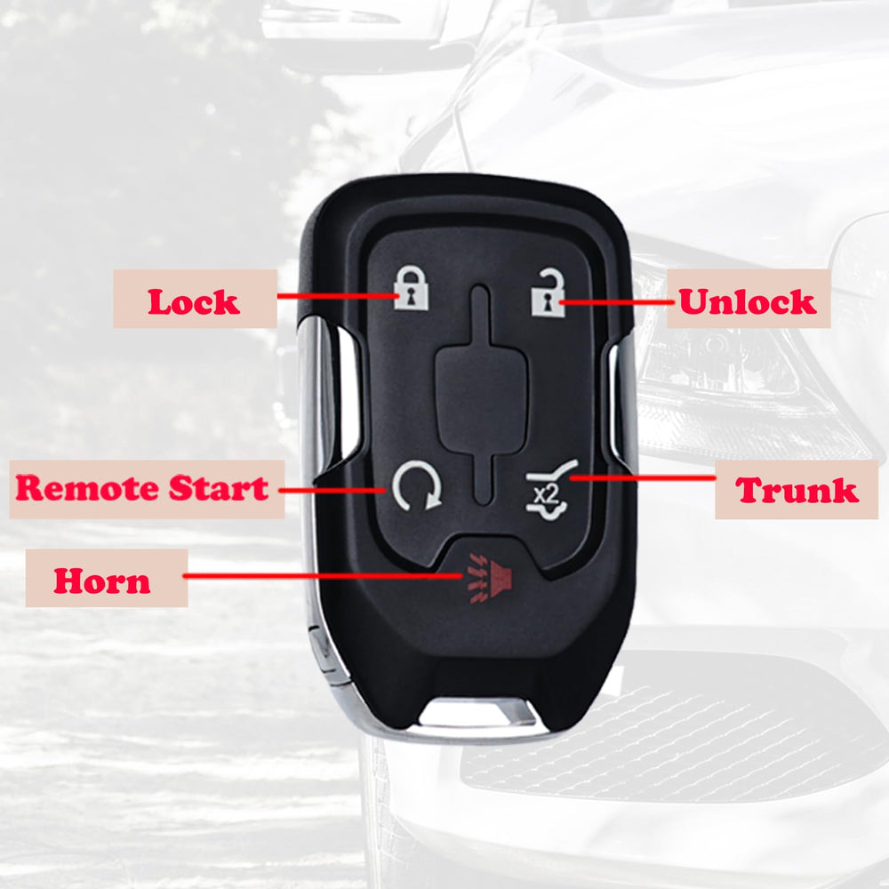 SUPALAND key fob with battery pre-installed for quick replacement
