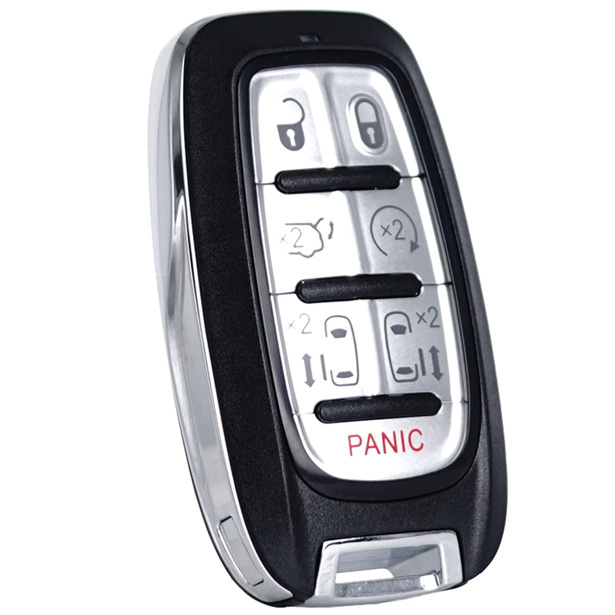 SUPALAND key fob front view for Chrysler Pacifica improves remote access and convenience.