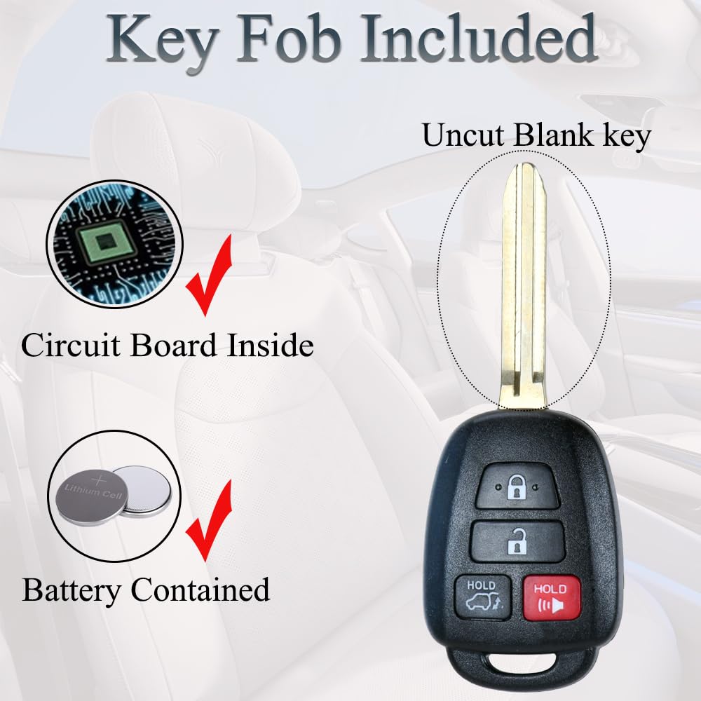 Supaland 4-button remote requires professional programming
