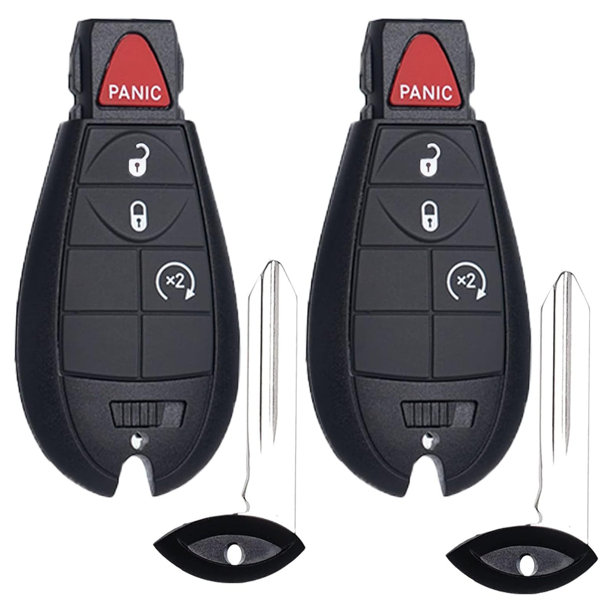 SUPALAND key fob front view for Dodge Ram, ready-to-use for fast access