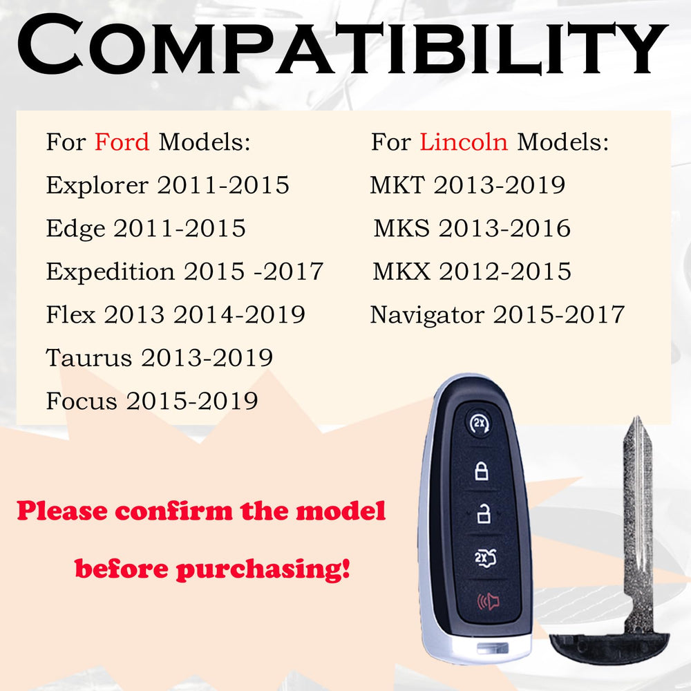 SUPALAND replacement fob for Ford Expedition 2015 ready for setup
