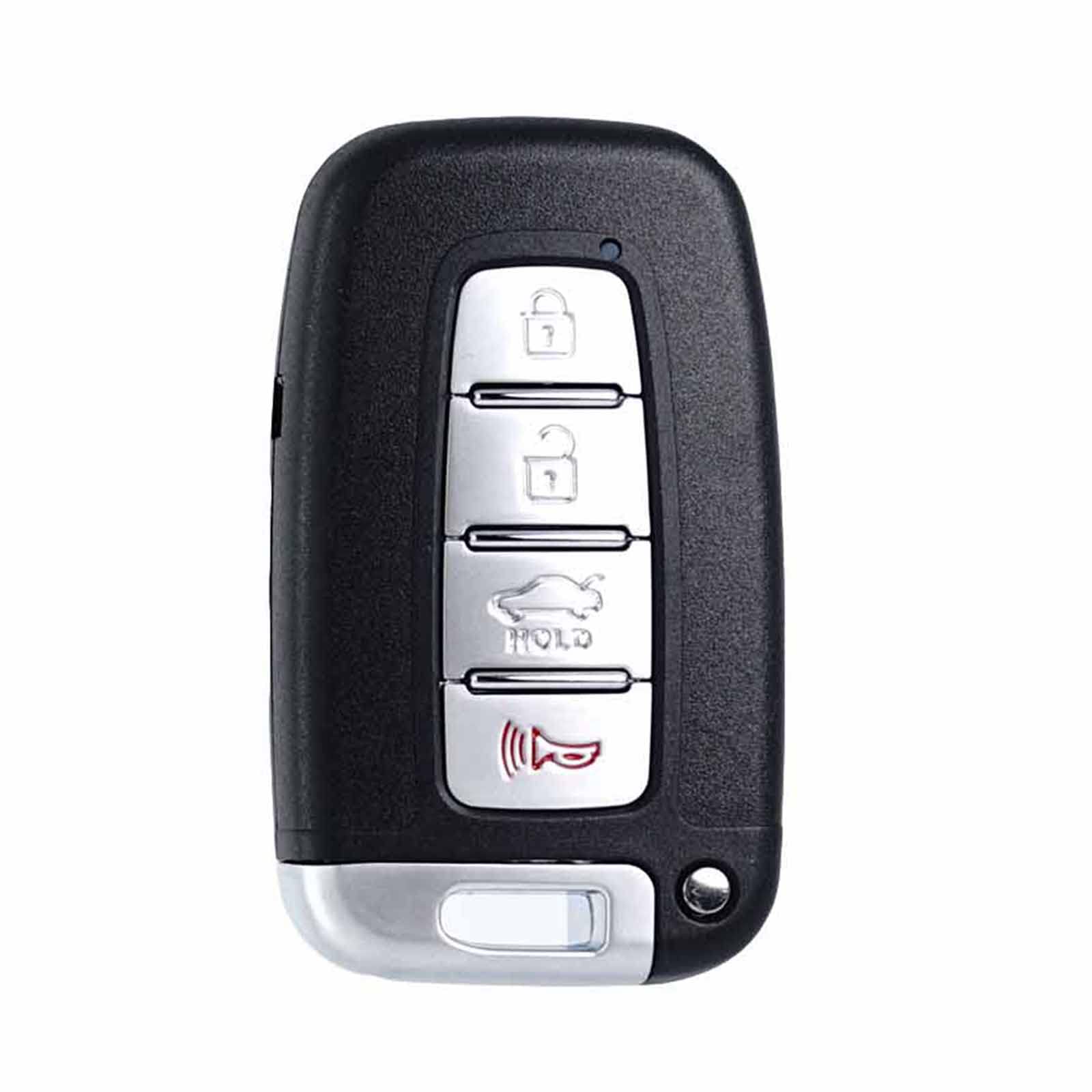 SUPALAND key fob for Hyundai Sonata, front view, pre-installed battery for quick replacement
