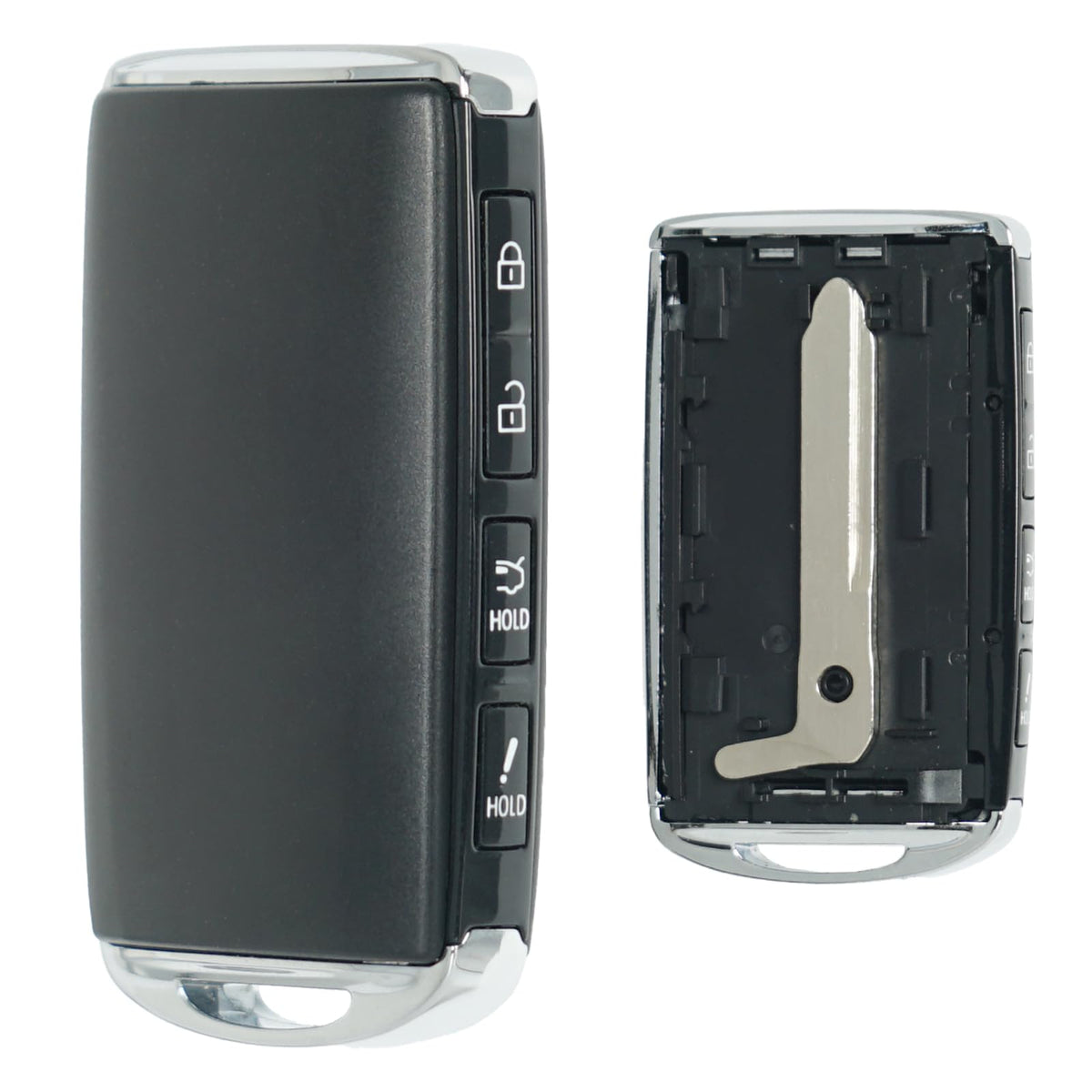 SUPALAND key fob shell for Mazda 3 with four-button layout, durable upgrade.