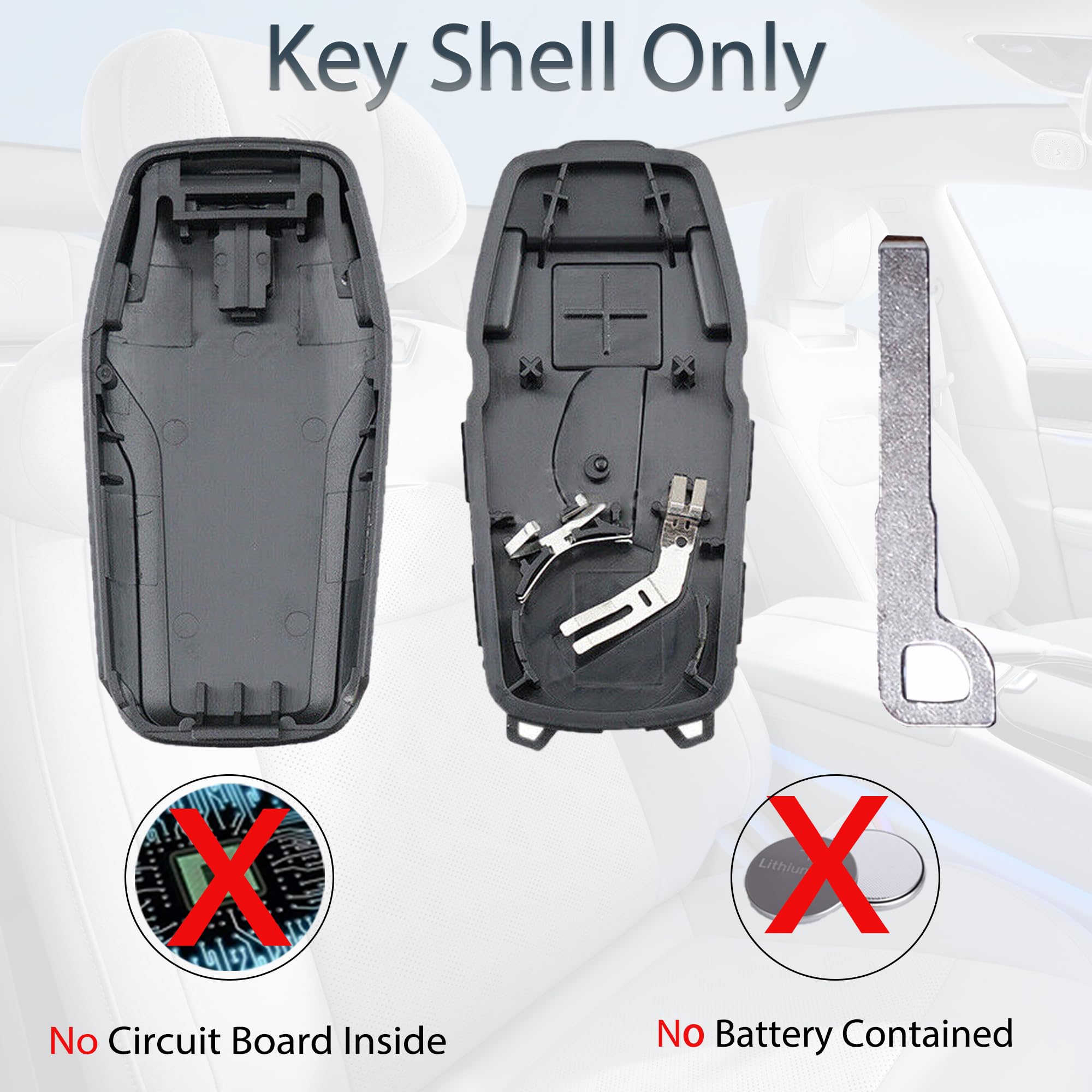 SUPALAND key fob shell for MKZ lid open, clean refresh for Lincoln remotes
