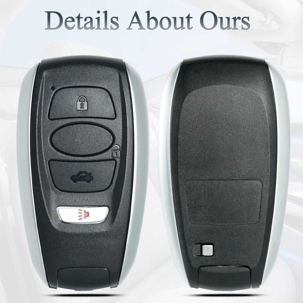 SUPALAND key fob shell for Subaru Crosstrek, ready for quick replacement.