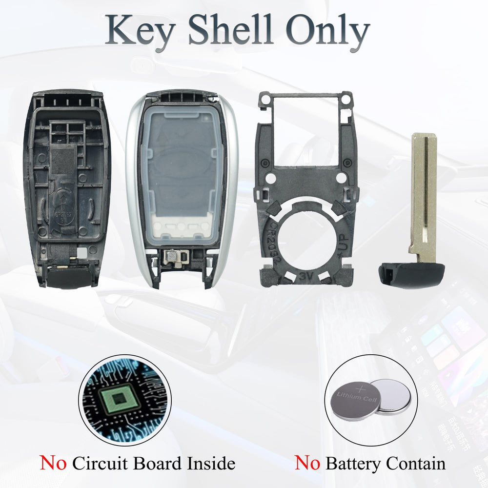 SUPALAND key fob shell for Subaru Impreza, easy upgrade without electronics.