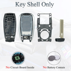 SUPALAND key fob shell for Subaru Impreza, easy upgrade without electronics.