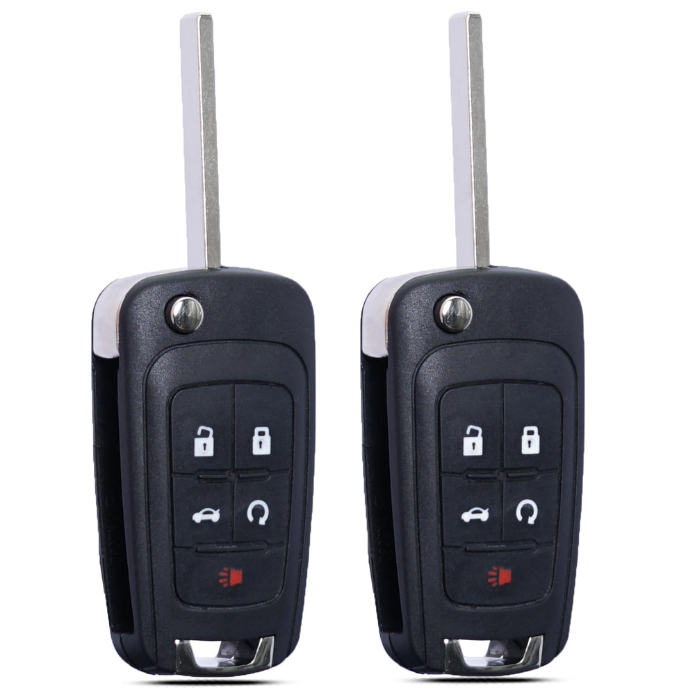 SUPALAND 5-button key fob for Camaro, ready-to-use replacement with pre-installed battery.