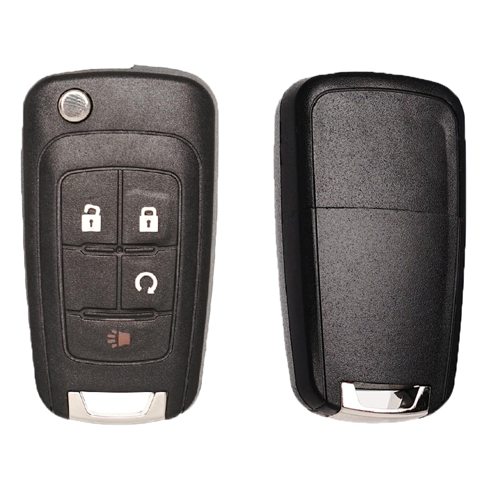 SUPALAND keyless remote back view showing compact design for storage