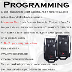 SUPALAND keyless remote start for GMC Canyon/Colorado front view demonstrates vehicle-wide compatibility