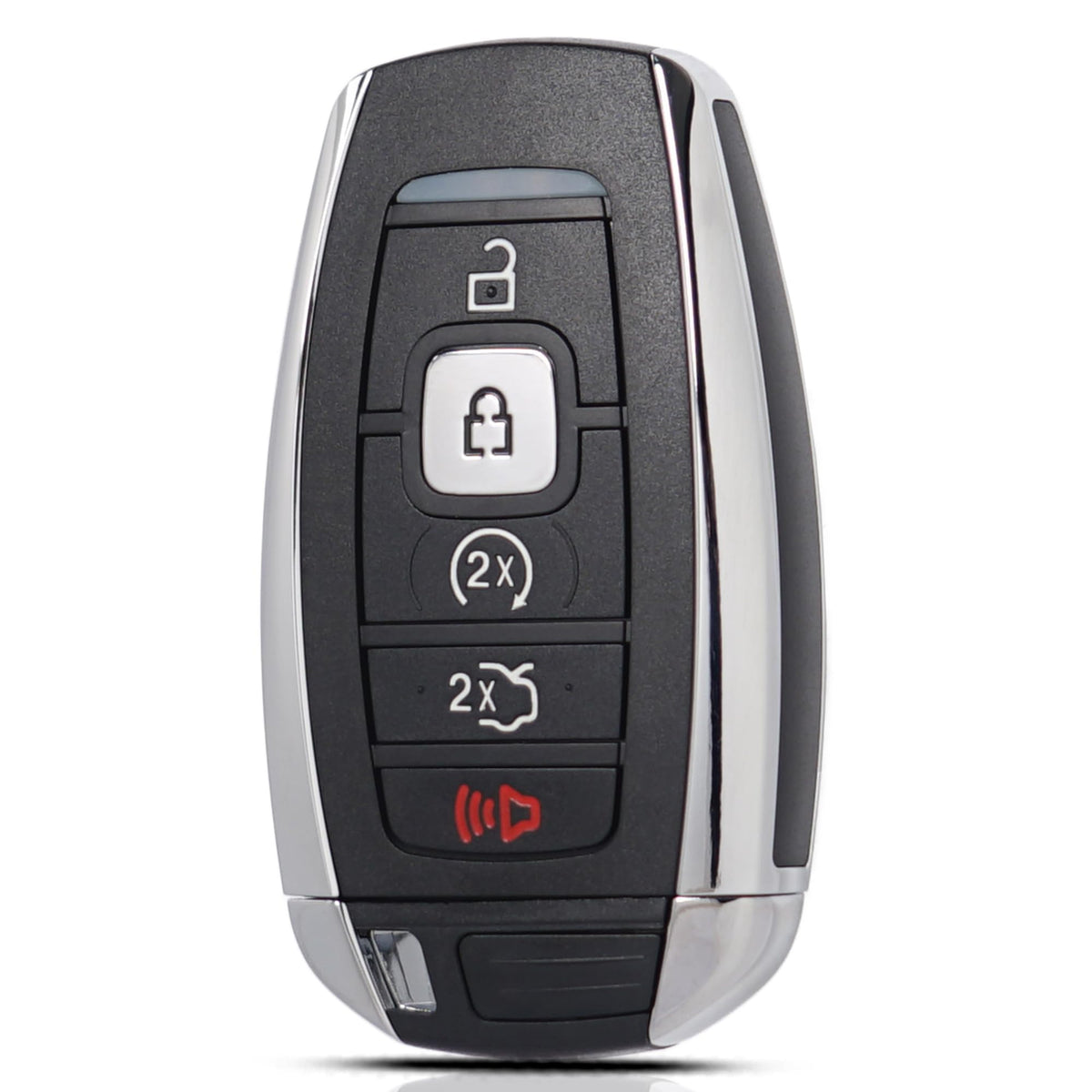 SUPALAND Lincoln Continental fob front view showing replacement keyless entry