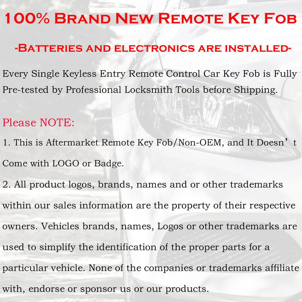 SUPALAND programming note indicating locksmith or dealer required