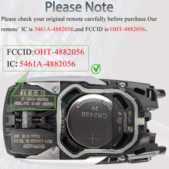 SUPALAND RAM 1500 fob electronics board with pre-installed battery