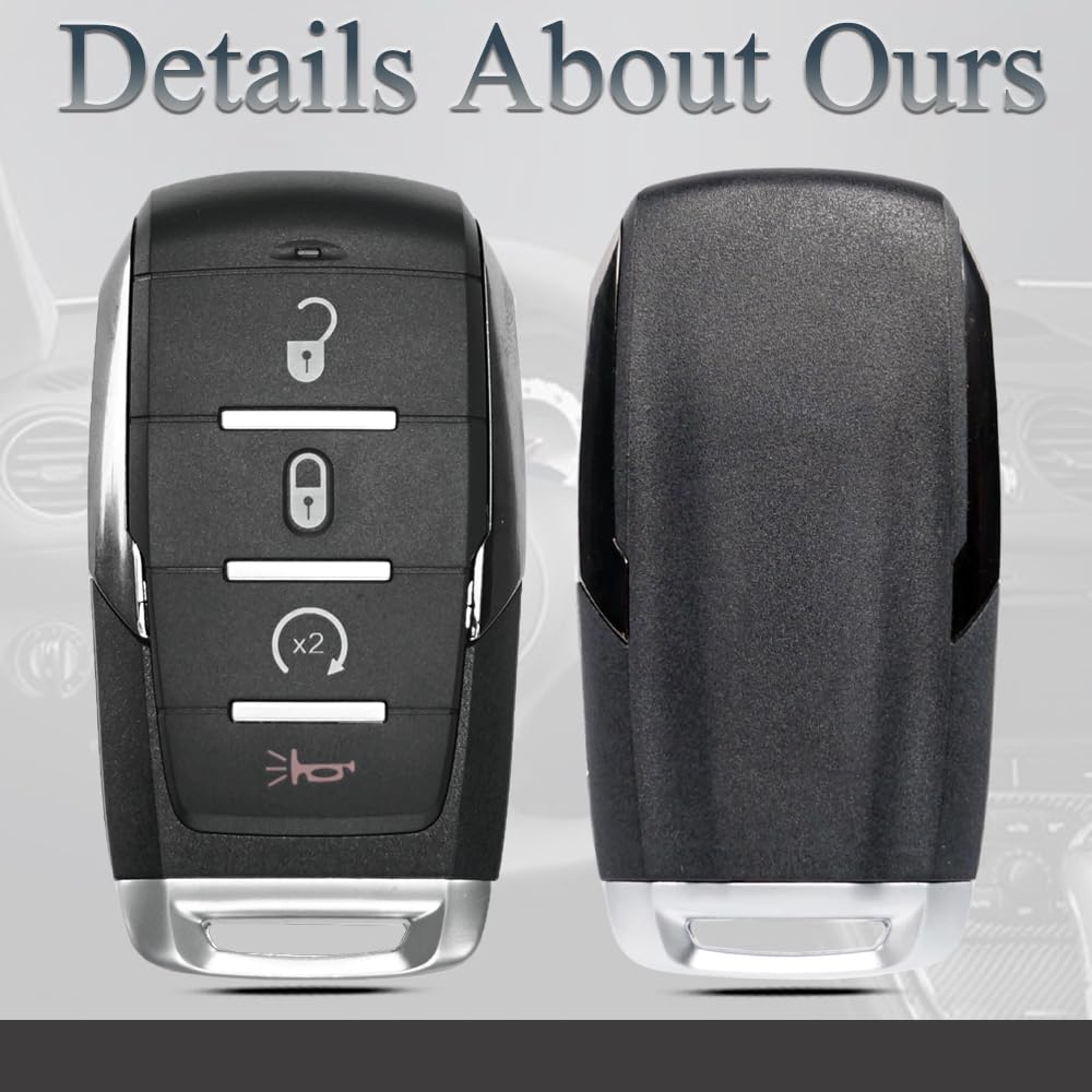 SUPALAND RAM 1500 fob in hand shows comfortable grip