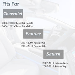 SUPALAND remote fob for Chevy Cobalt; includes pre-installed electronics.