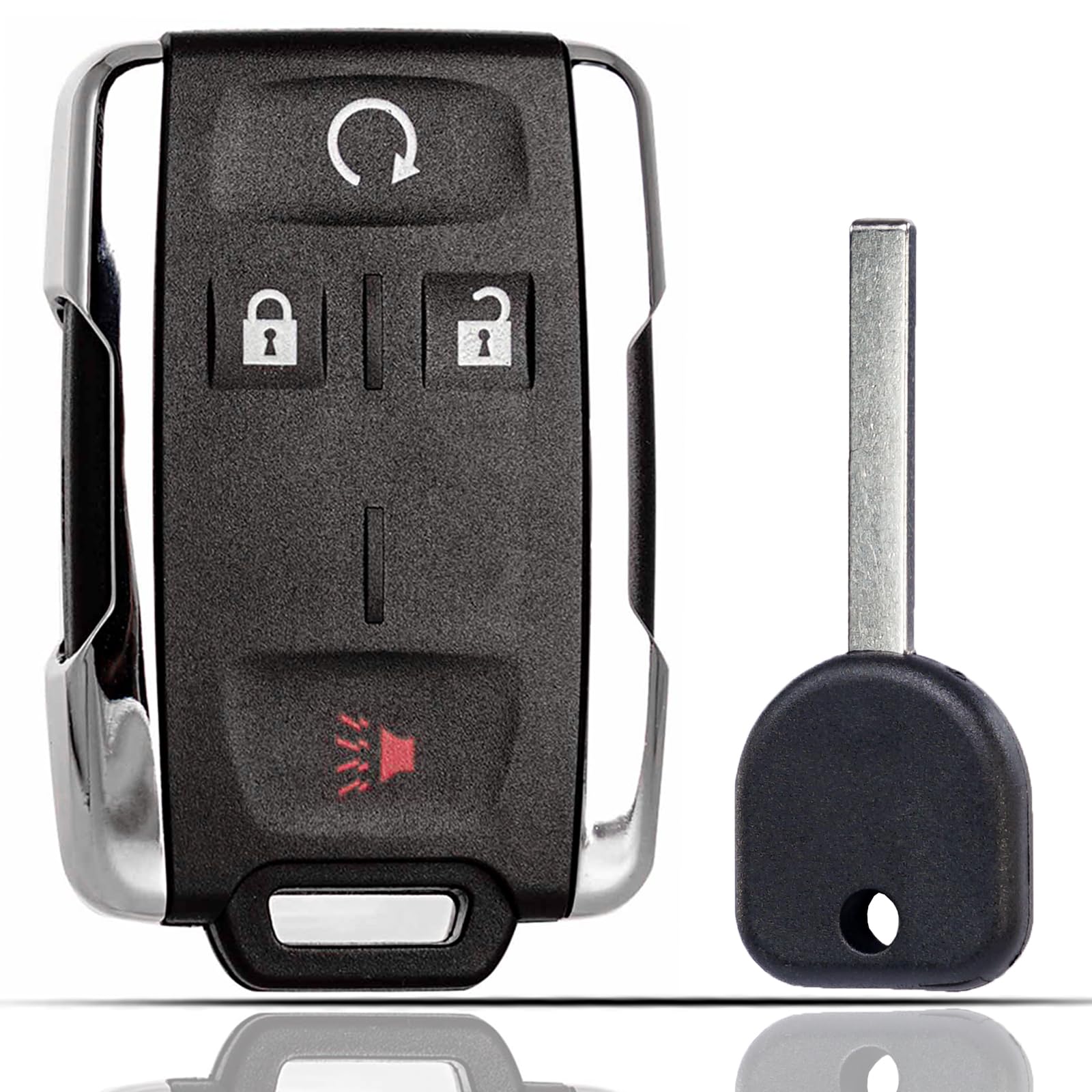 SUPALAND remote fob for Chevy Silverado 2014-2022 with preinstalled battery