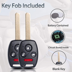 SUPALAND remote head key assembly with electronics and battery included.