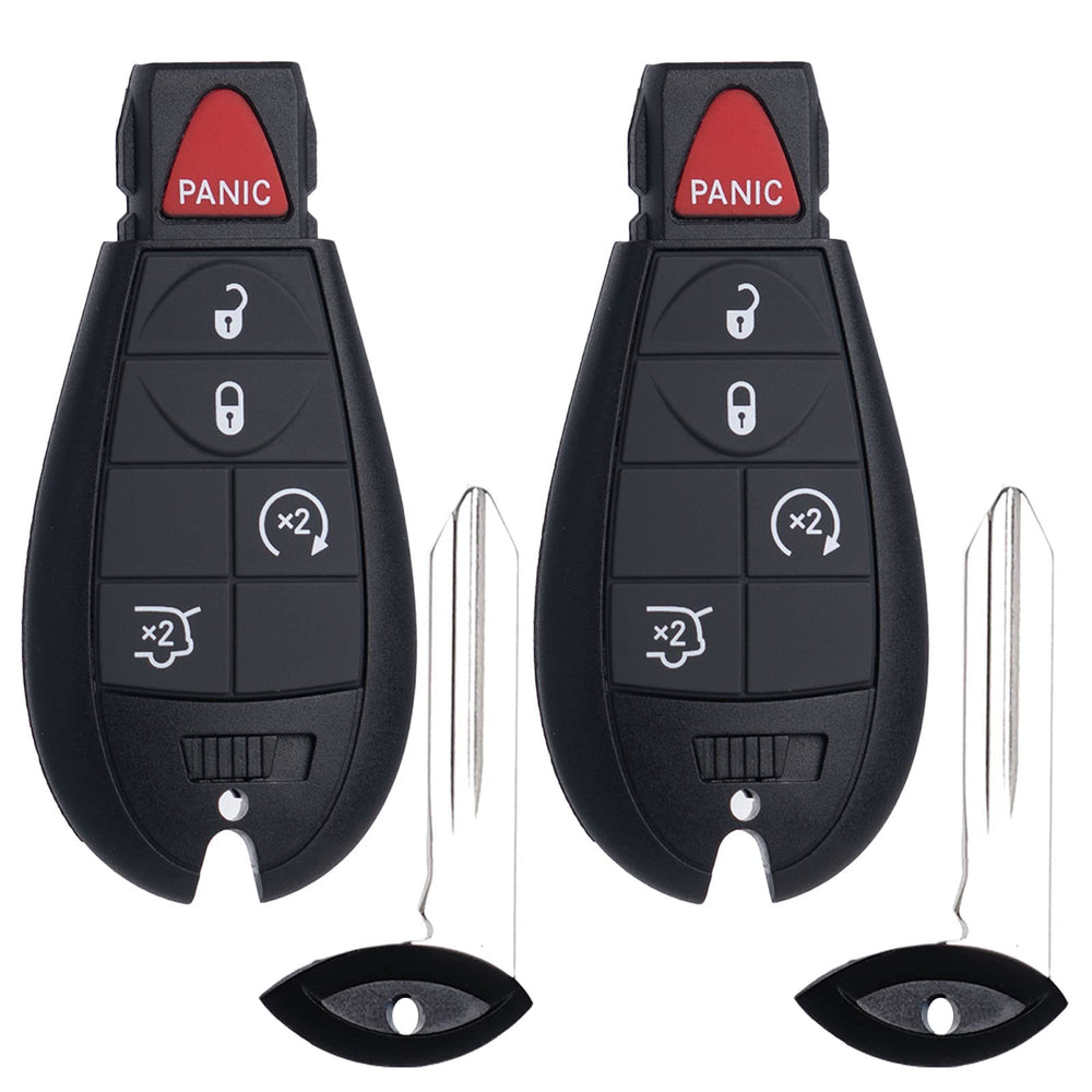 SUPALAND remote key fob front view for Jeep Grand Cherokee compatibility.