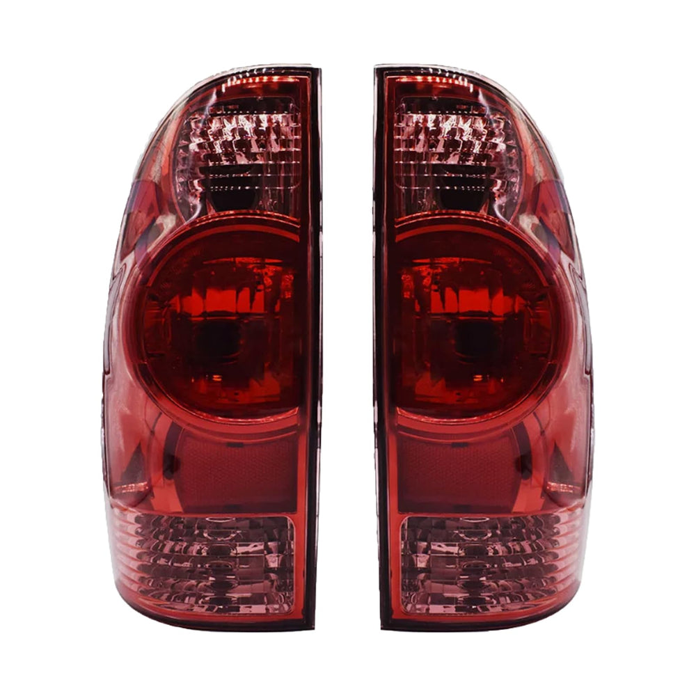 SUPAPRO rear bumper taillight with chrome housing and reflective inner design