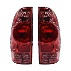 SUPAPRO rear bumper taillight with chrome housing and reflective inner design