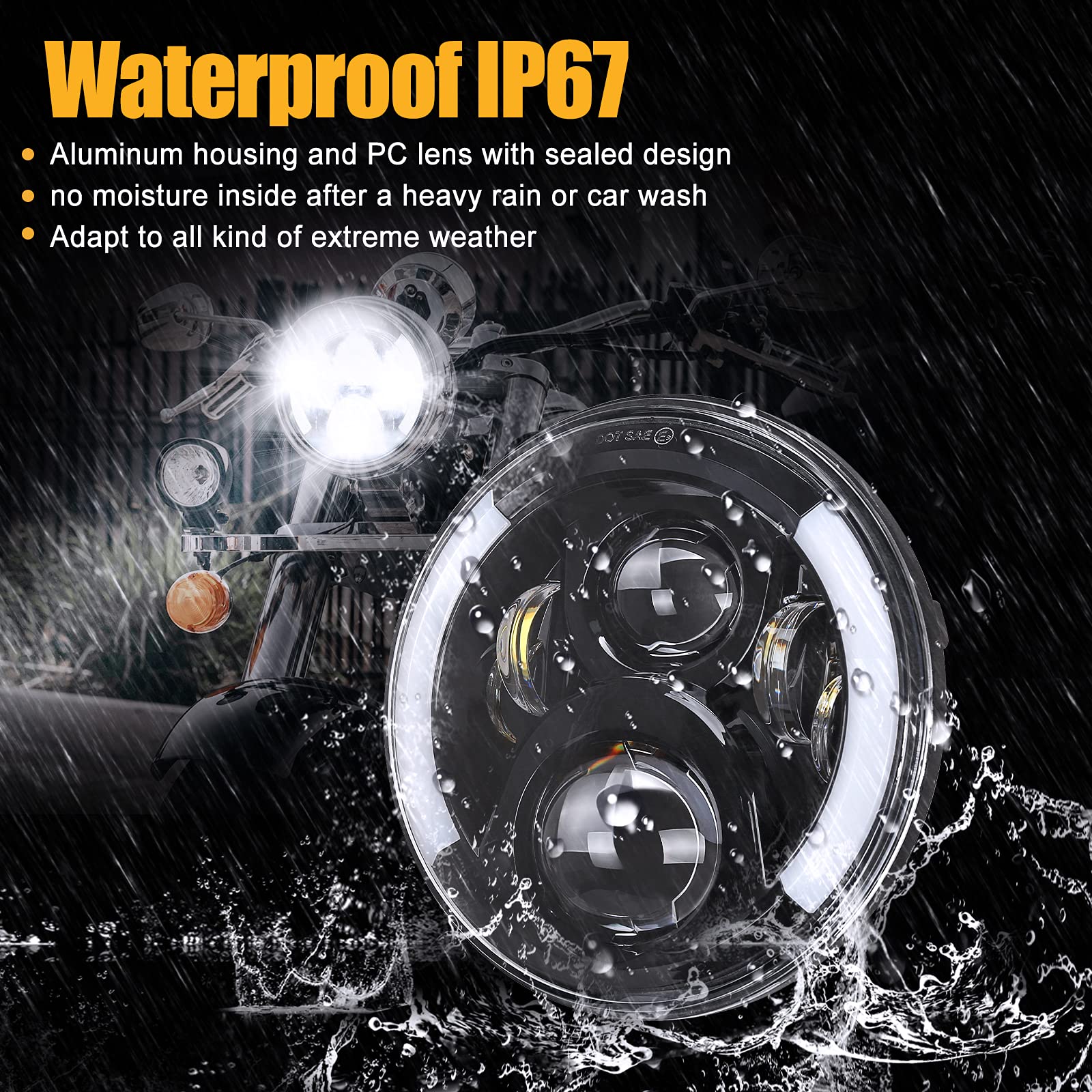 SUPAREE aviation aluminum housing designed for rugged rides.