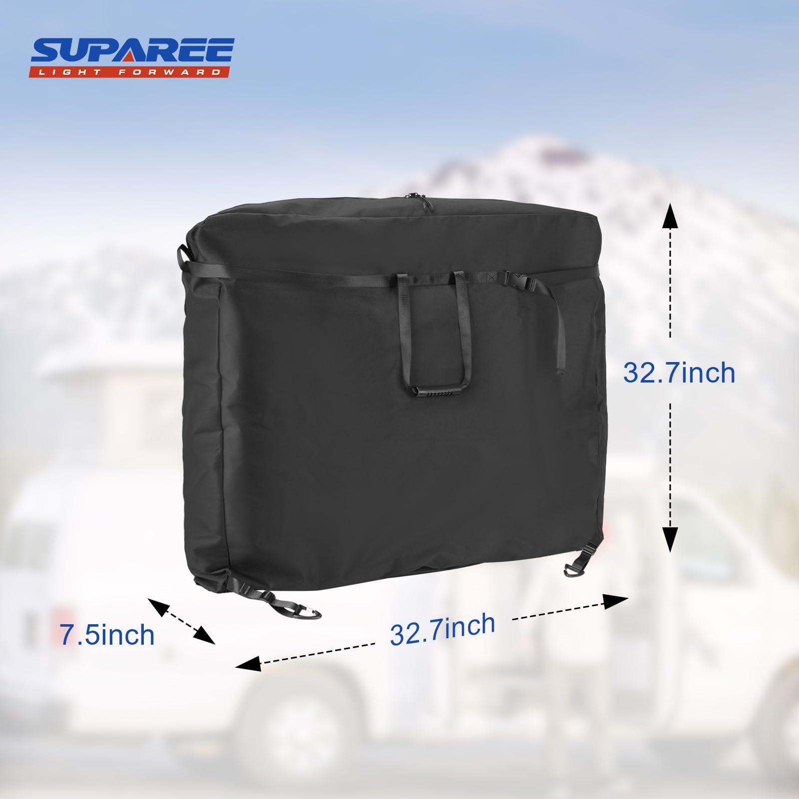 SUPAREE Freedom Panel Storage Bag close-up of rugged construction