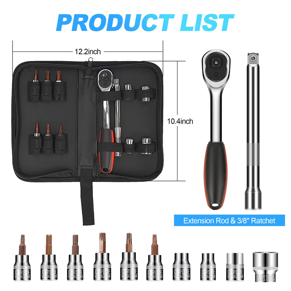 SUPAREE portable carrying pouch — organize bits and sockets for on-the-go projects.