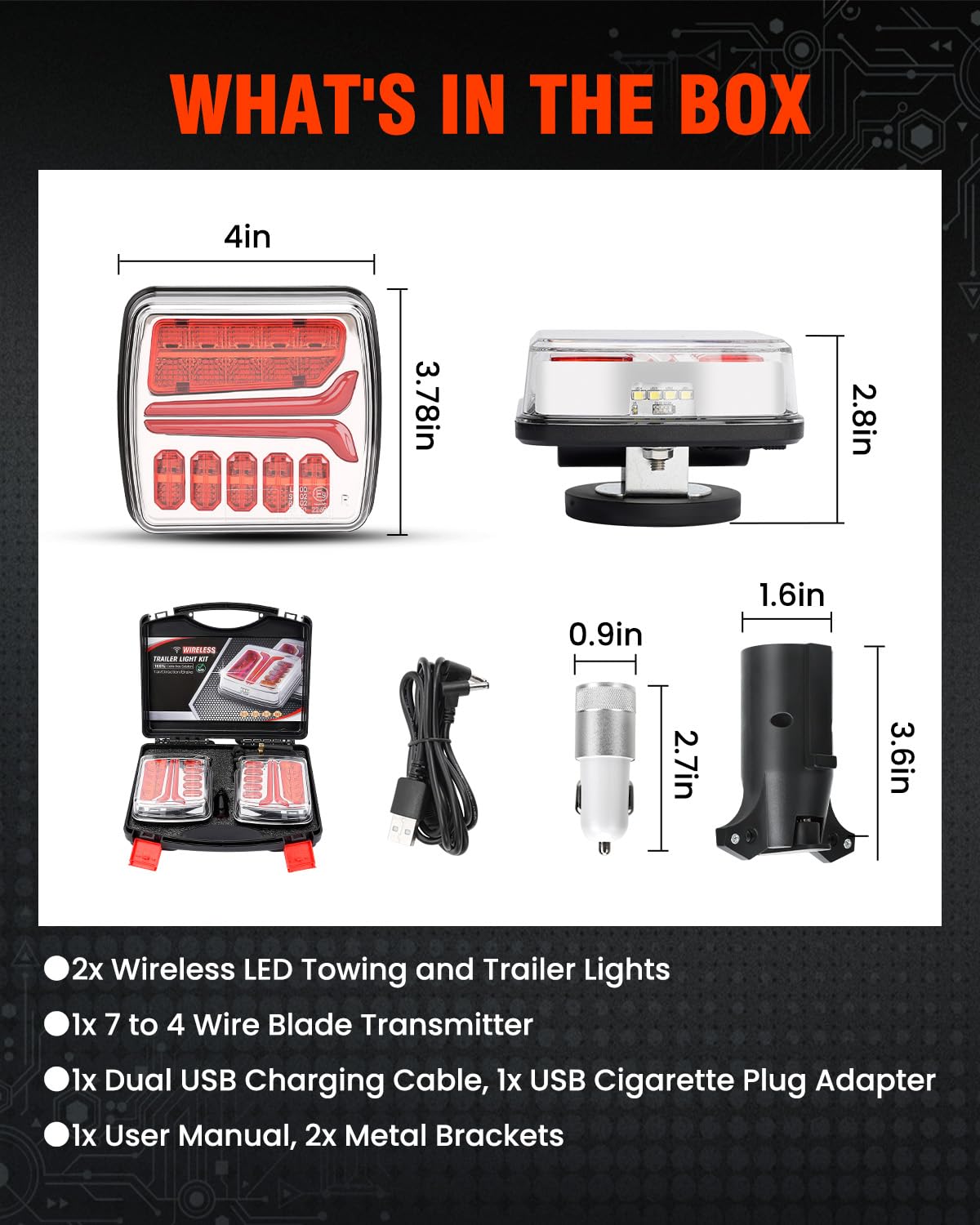 SUPAREE ready-to-use kit arrives complete and simple to install.