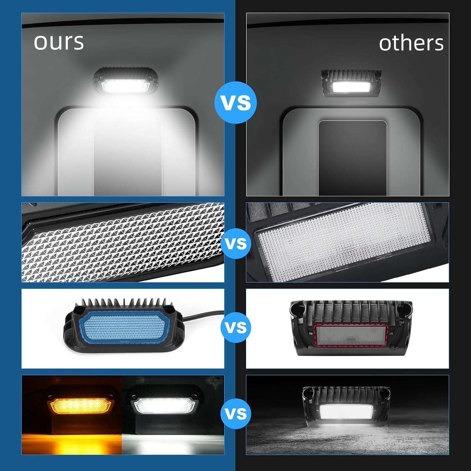 SUPAREE 3000K amber porch light adds warm ambience at night.