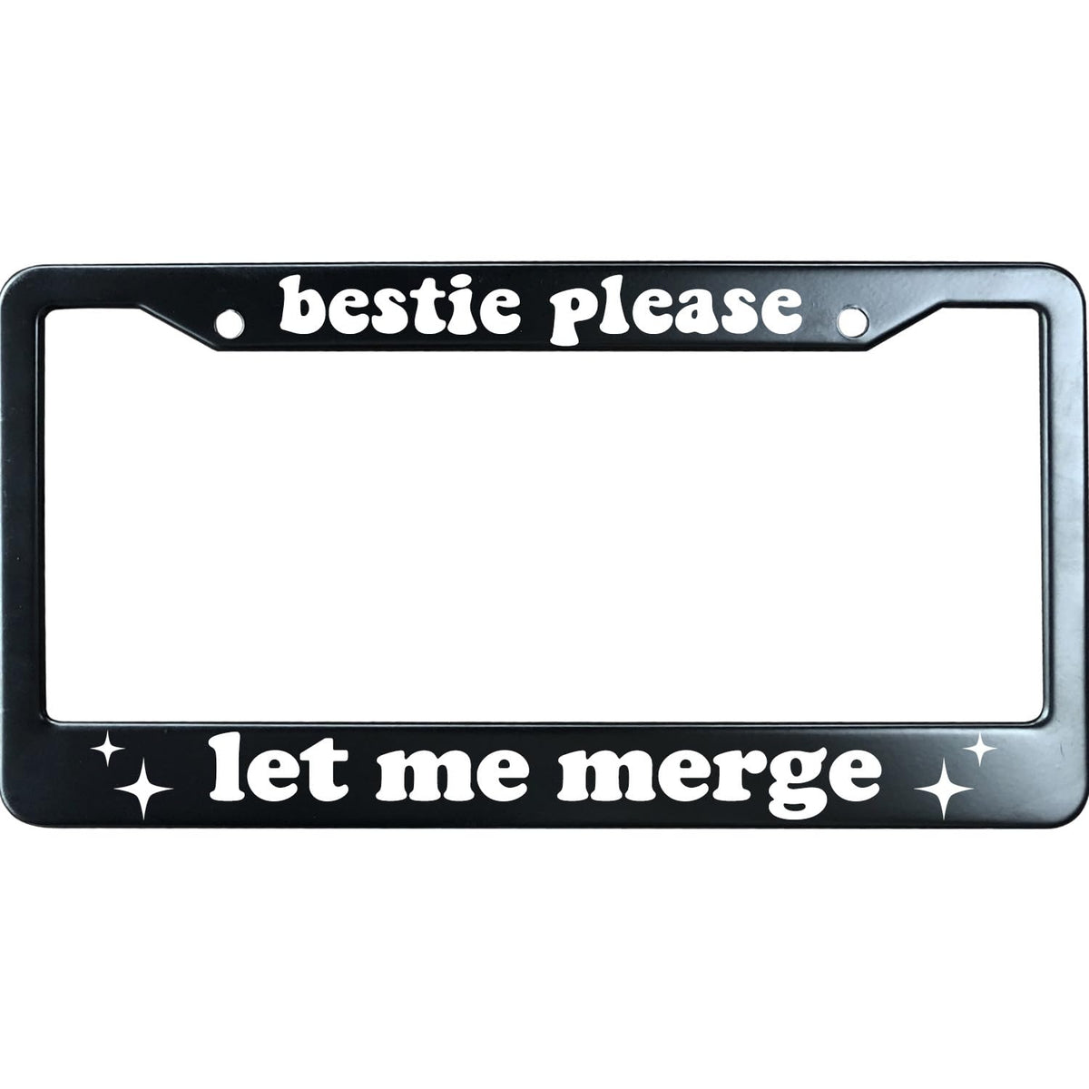 Supdanautodechere Bestie license plate frame with UV print boosts car styling and acts as a fun gift