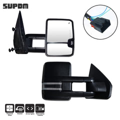Left towing mirror from SUPDM set enhances side visibility for Ford F-150.