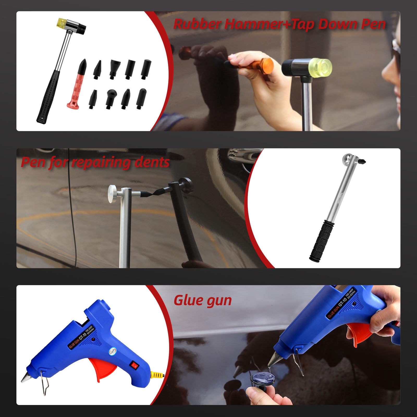 Super PDR dent removal kit helps DIY enthusiasts finish repairs at home