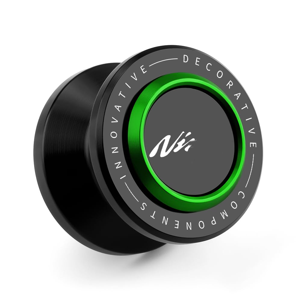 Premium anodized Super Vici swingarm spool for durable protection